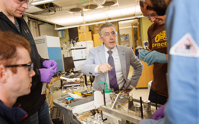 Kelleher and his team